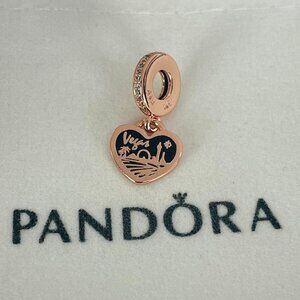 Pandora No Place Like Las Vegas Heart Dangle Charm Vegas Charm Las Vegas Charm